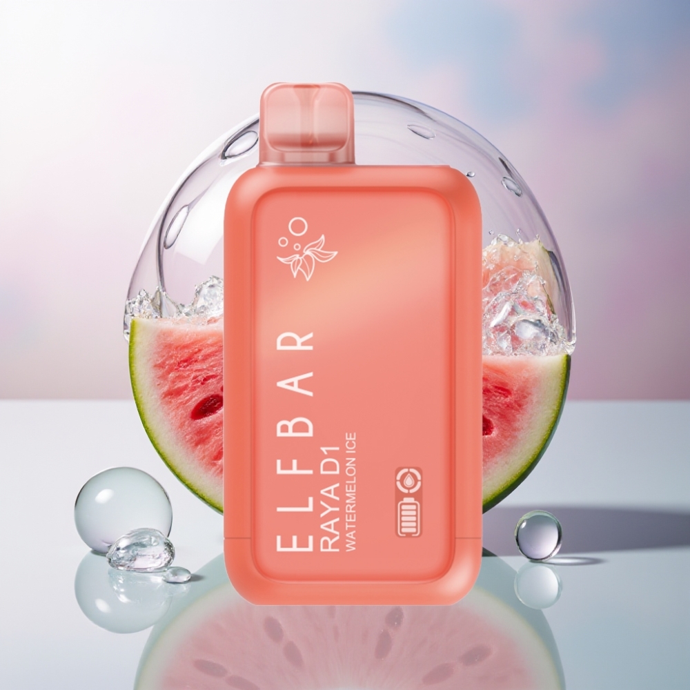 Elf Bar Raya D1 13000 Puff Italia Ingrosso Sigaretta elettronica usa e getta Anguria Ghiaccio 18ml 650mAh