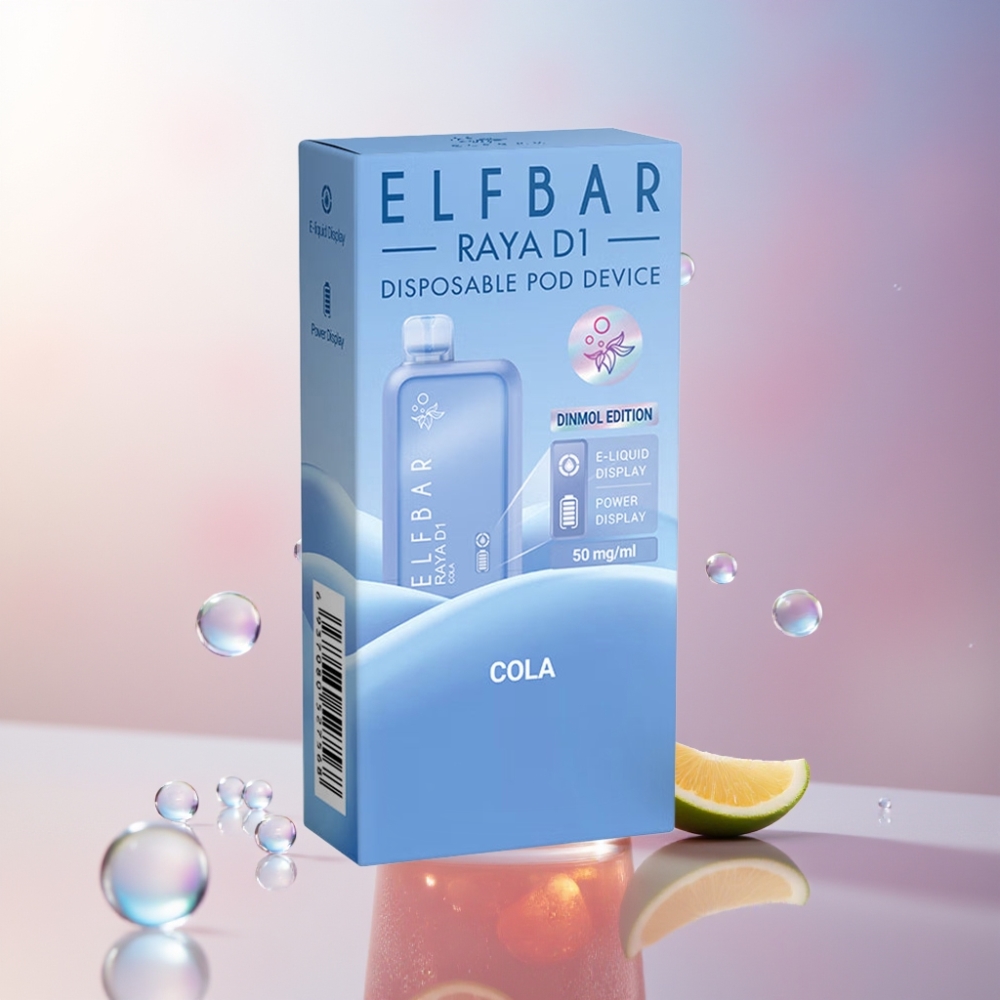 Elf Bar Raya D1 13000 Puff Sigaretta elettronica usa e getta Cola Italia Ingrosso 18ml 650mAh 5% Nic
