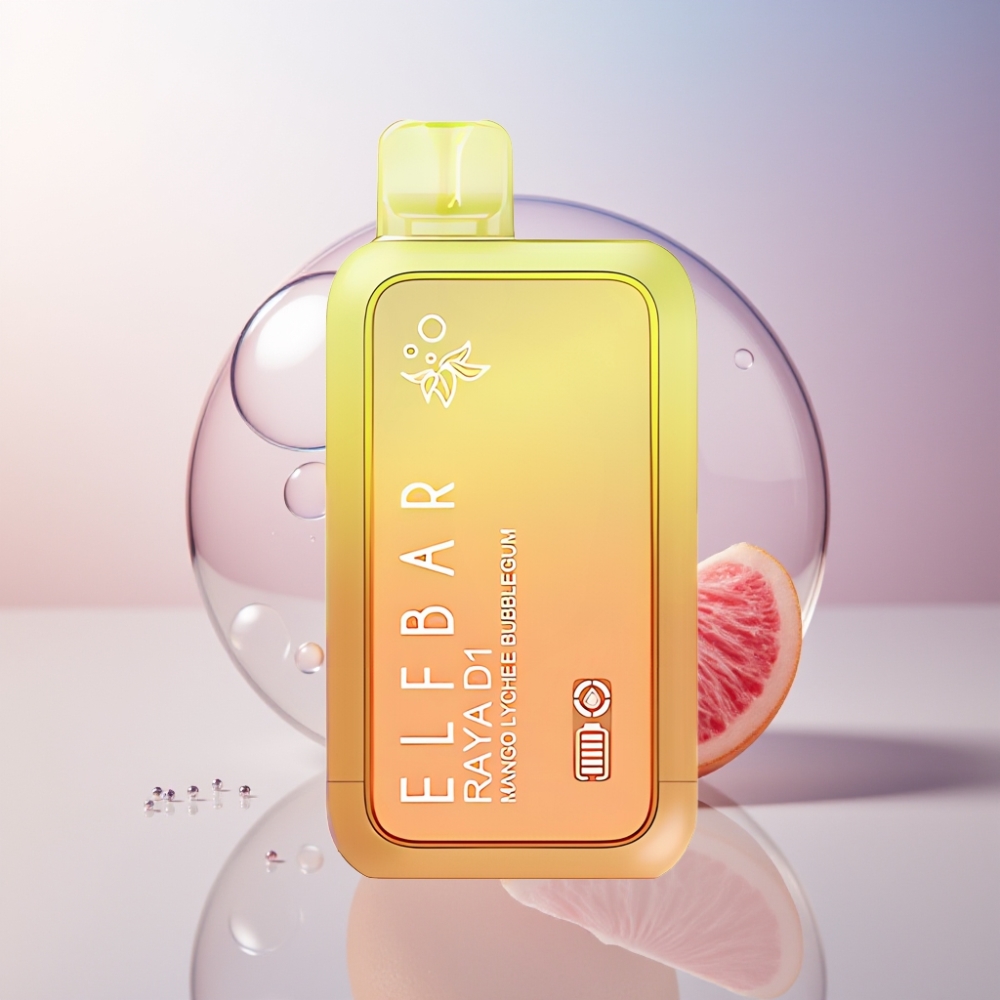 Elf Bar Raya D1 Italia Ingrosso 13000 Puff Sigaretta elettronica usa e getta Mango Litchi Bubblegum 18ml 650mAh 5% Nic