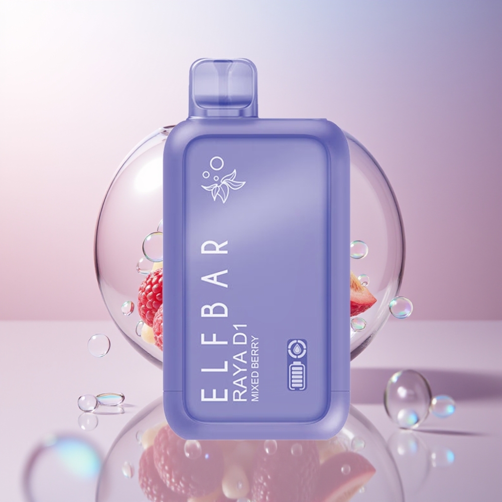 Elf Bar Raya D1 Italia ingrosso 13000 Puff Sigaretta elettronica usa e getta Misto di Bacche 18ml 650mAh