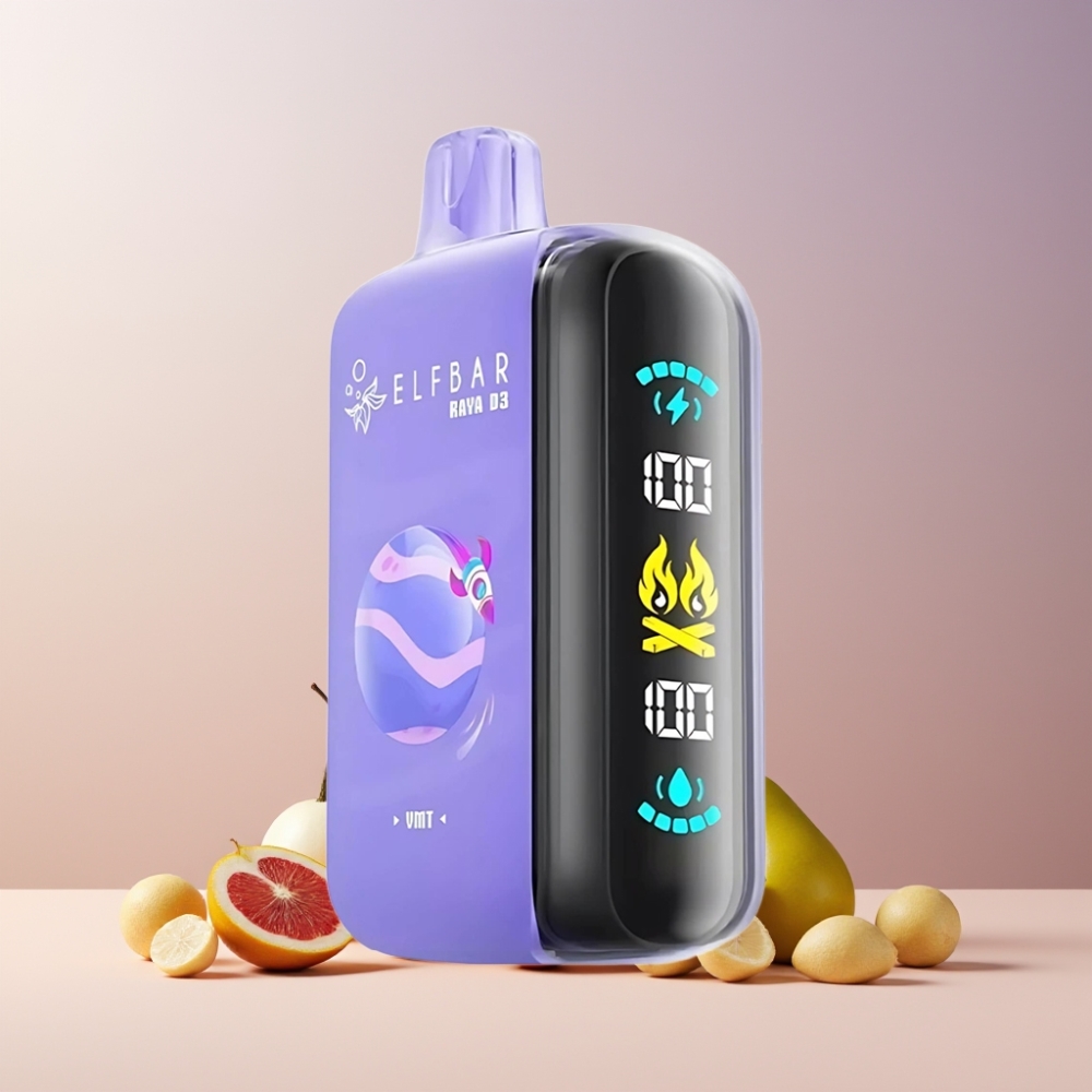 ELF BAR RAYA D3 25000 Puff Italia Ingrosso Ricaricabile 23ml 5% Nicotina