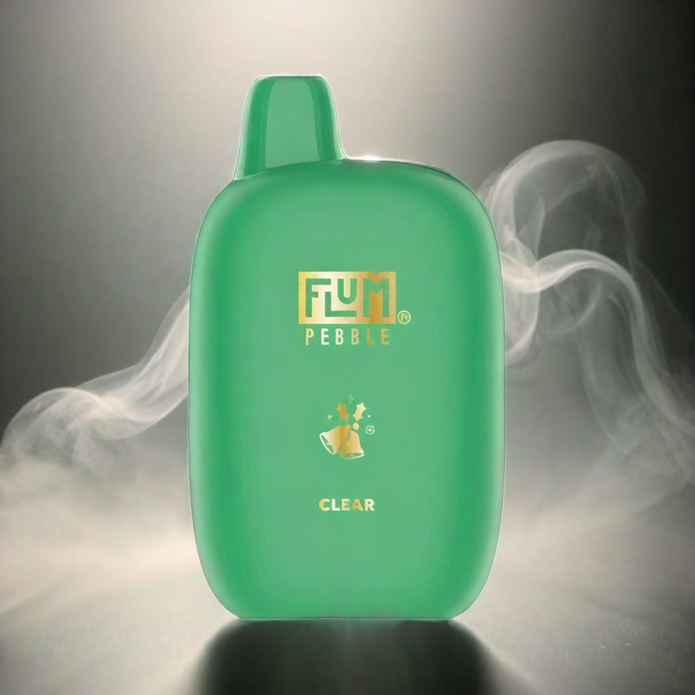 Flum Pebble 6000 Puffs Clear Italia Ingrosso 10ml 5% Mesh Coil Ricaricabile USB-C