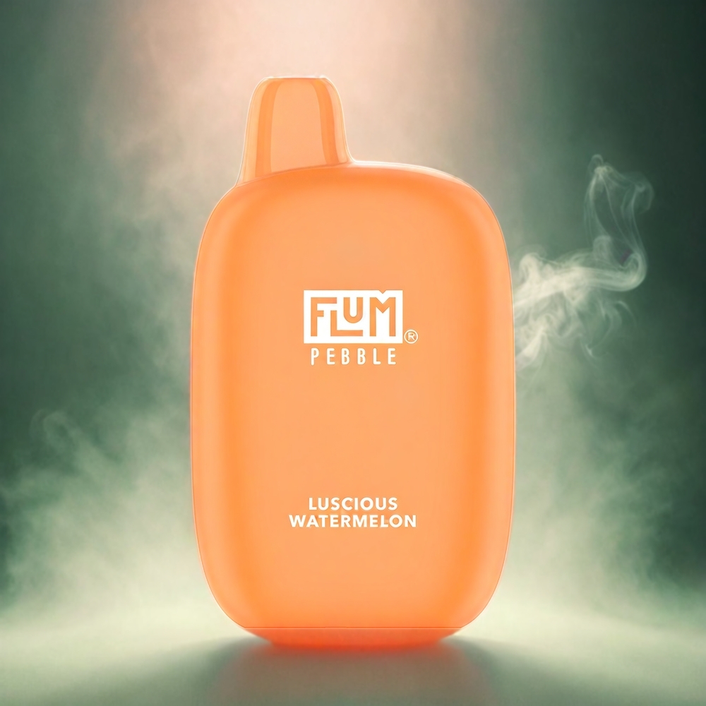 Flum Pebble 6000 Puffs Italia Ingrosso - Anguria Deliziosa - 10ml/5% - Ricaricabile USB-C - Mesh Coil