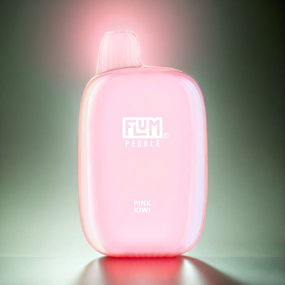 Flum Pebble 6000 Puffs Italia Ingrosso Mesh Coil 10ml 5% Nicotina Pink Kiwi Ricaricabile Type-C 500mAh