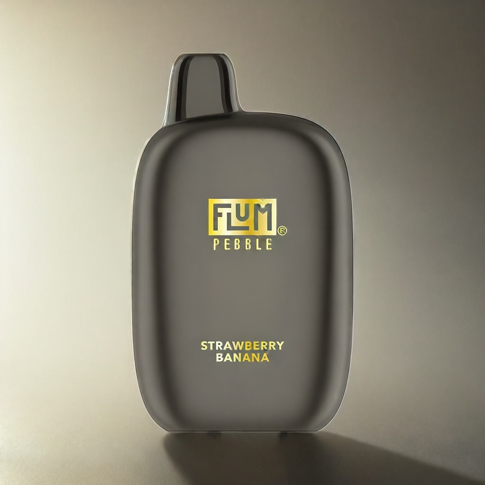 Flum Pebble 6000 Puffs Italia Ingrosso Vape Fragola Banana 10ml 5% Mesh Coil 500mAh Ricaricabile