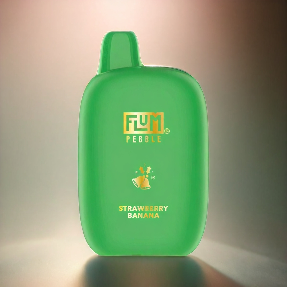 Flum Pebble 6000 Puffs Italia Ingrosso Vape Fragola Banana 10ml 5% Mesh Coil 500mAh Ricaricabile
