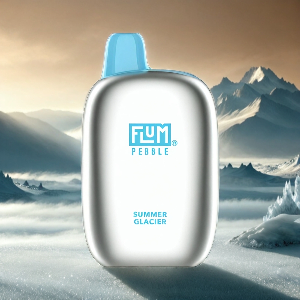 Flum Pebble 6000 Puffs Italia Ingrosso Vape Ghiacciaio Estivo 10ml 5% Mesh Coil Ricaricabile