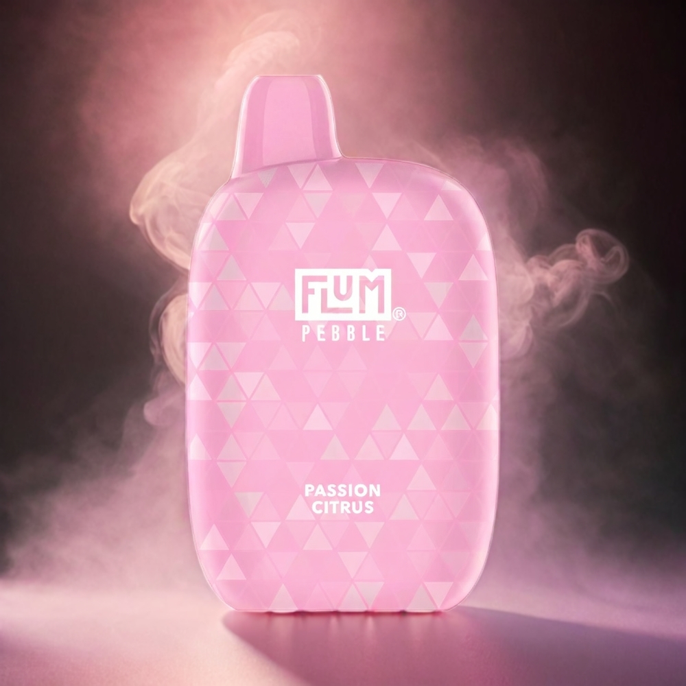 Flum Pebble Italia Ingrosso 6000 Puffs Vape Passione Agrumi 10ml 5% Nicotina Ricaricabile Type-C