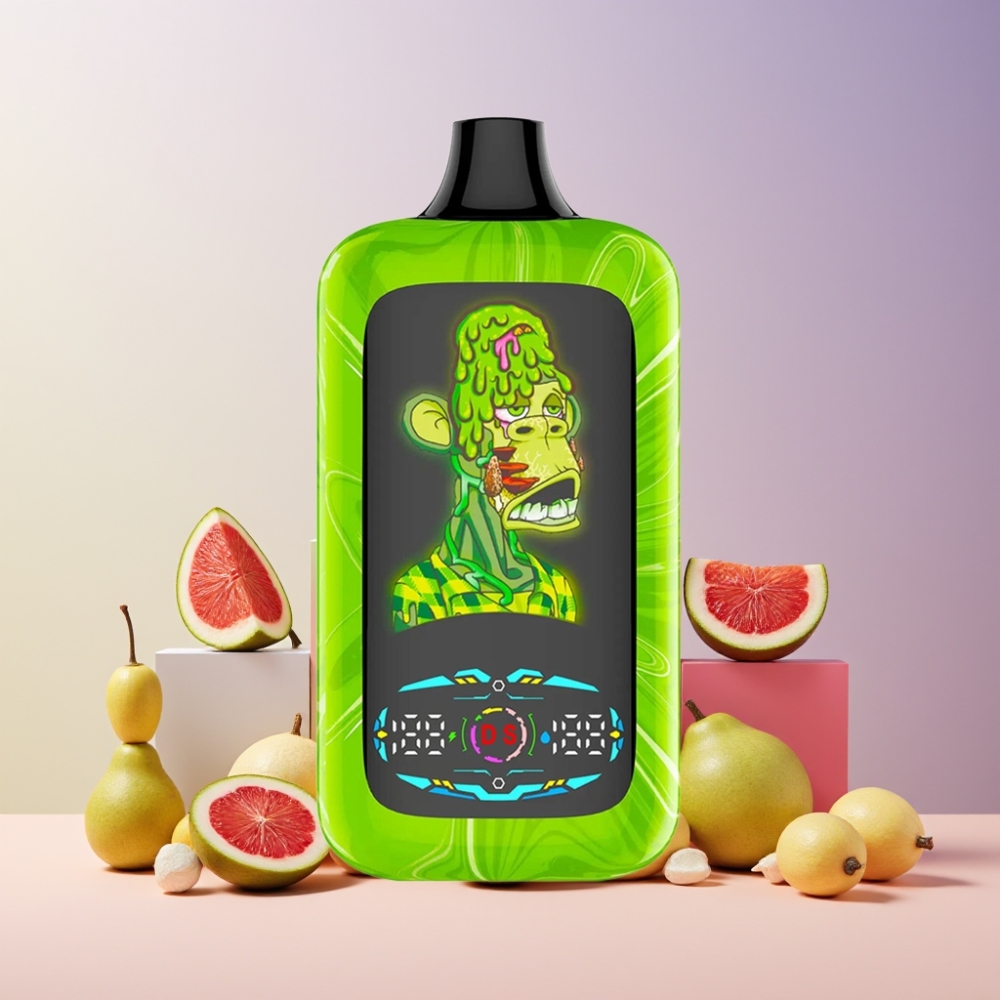 Fumot Digital Monkey 40000 Italia ingrosso Vape Disposable Arcobaleno Tropicale - 850mAh, Dual Mesh, Tipo-C, 0-5% Nicotina