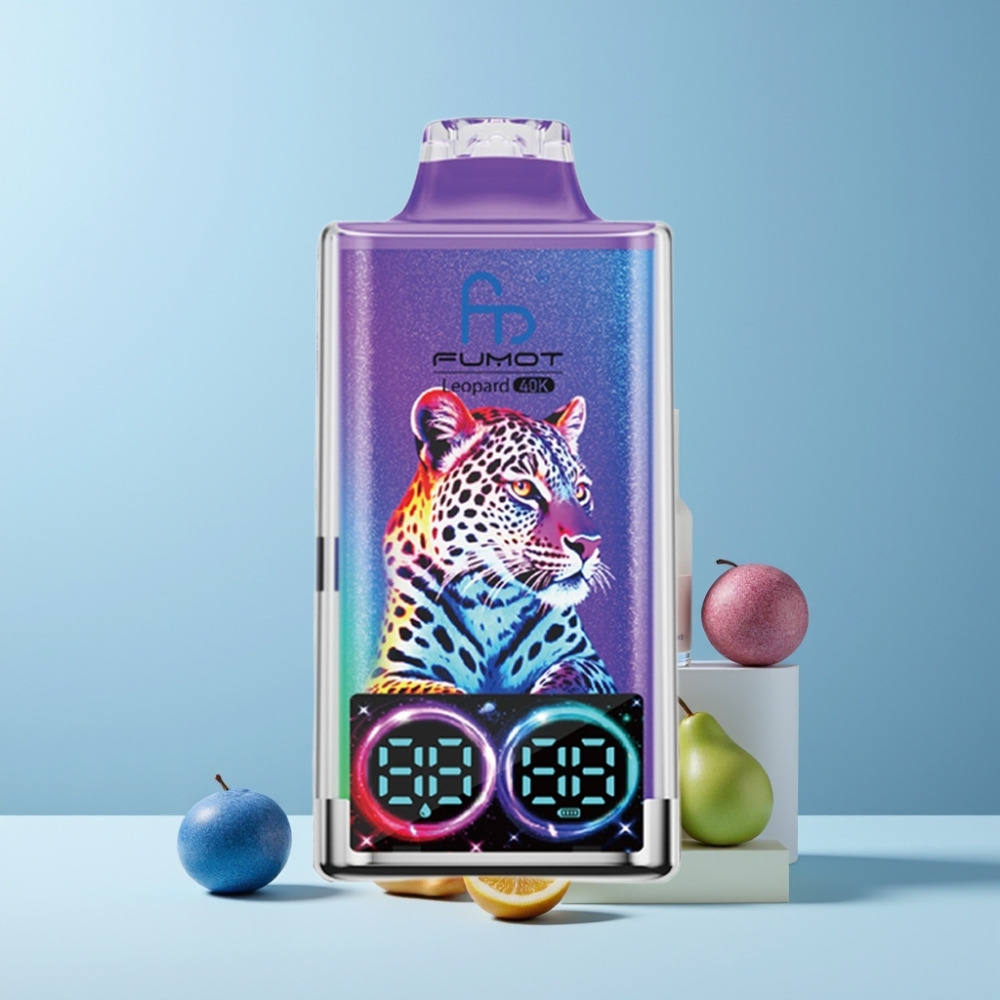 Fumot Leopard 40K Puffs Italia Ingrosso Sigaretta Elettronica Monouso Mr Blu – 700mAh, Dual Mesh, Tipo-C, Schermo Digitale, 0-5% Nicotina