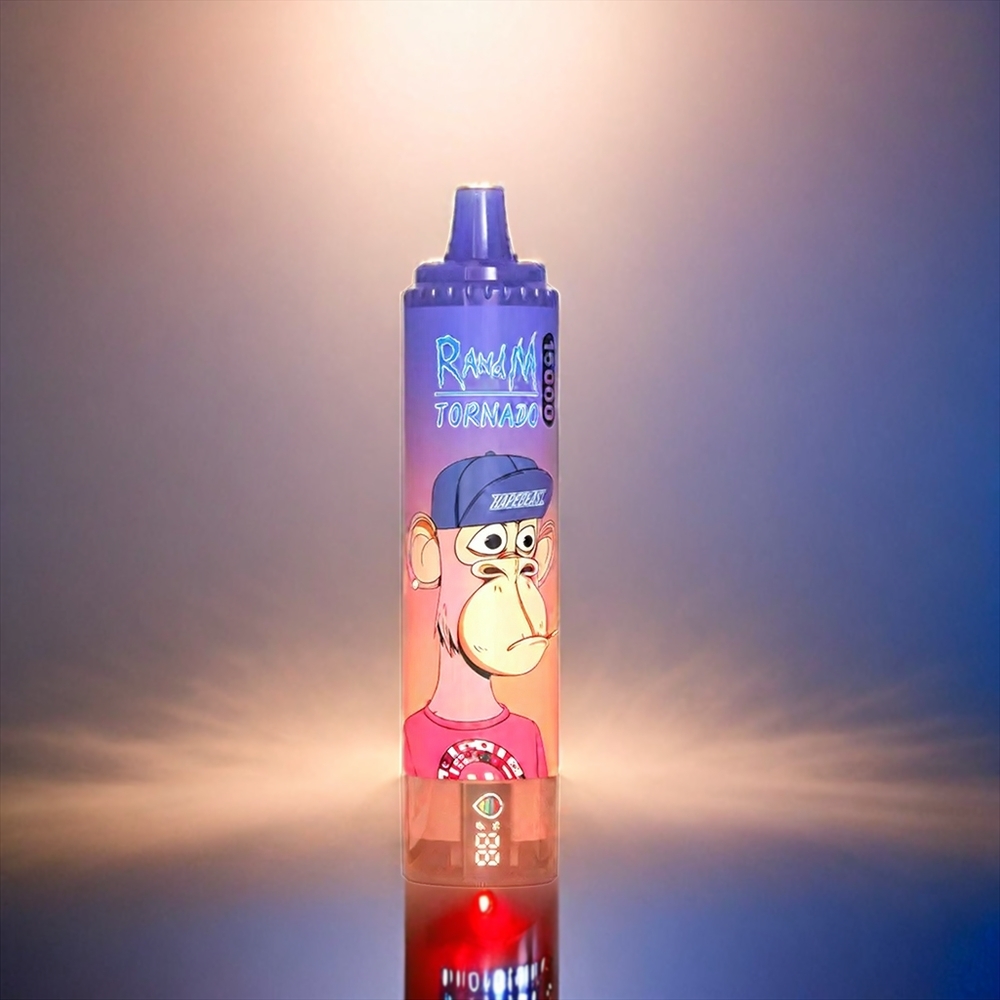 Fumot RandM Tornado 15000 Puffs Italia Ingrosso 25ml Liquid 850mAh Mesh Coil Blueberry Cherry Cranberry LCD Display Type-C