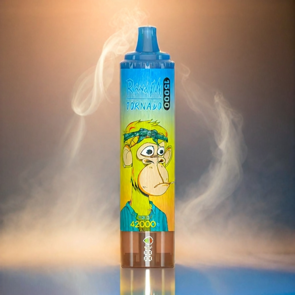 Fumot RandM Tornado 15000 Puffs Italia Ingrosso Vape Pesca Mango - 25ml, 850mAh, Mesh Coil, LCD