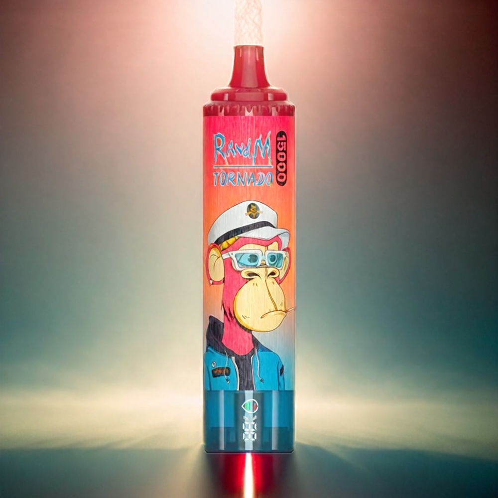 Fumot Randm Tornado 15000 Puffs Italia Ingrosso Vape Ciliegia - 25ml Liquid, 850mAh, Mesh Coil
