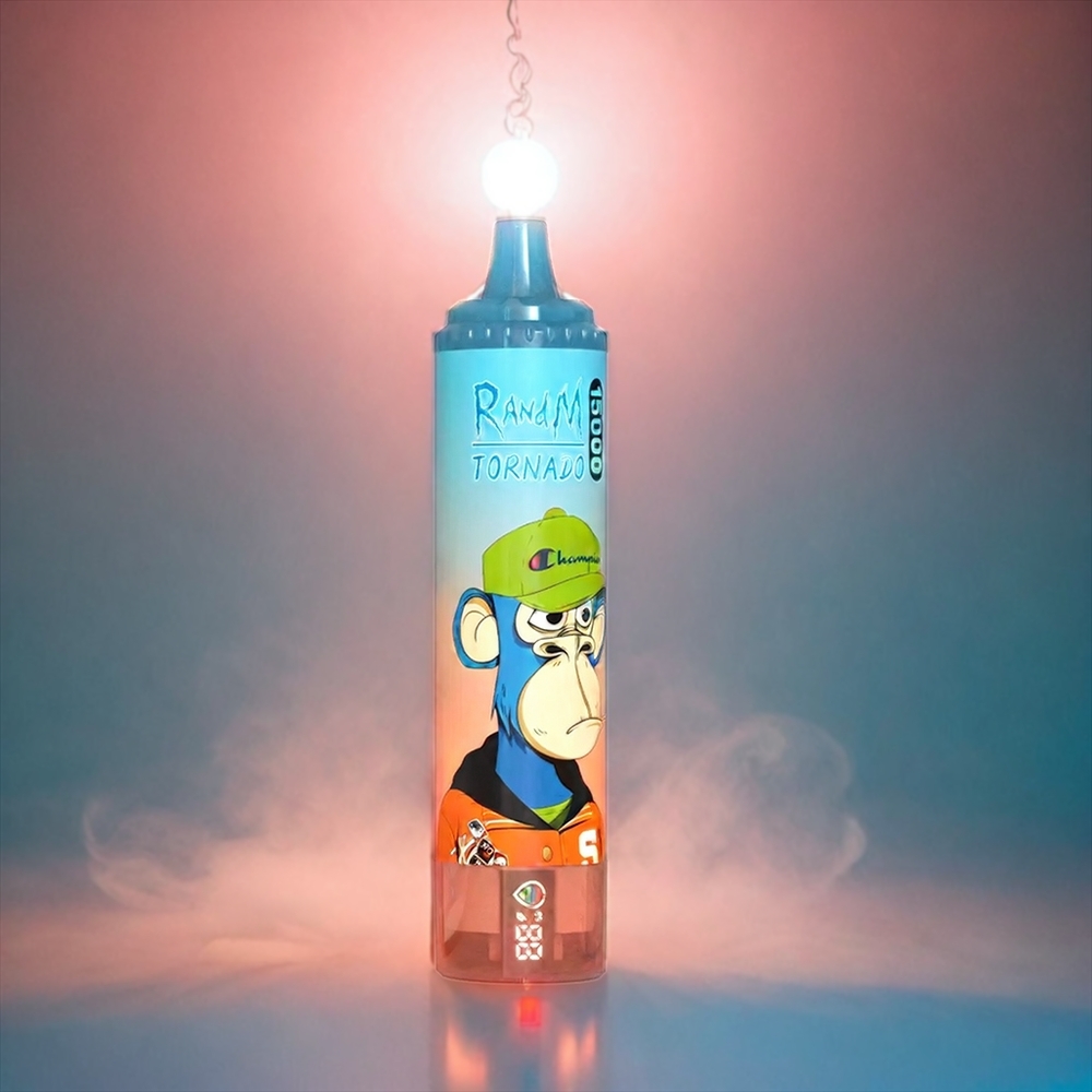 Fumot Randm Tornado 15000 Puffs Italia Ingrosso con LCD, 25ml Capacità, 850mAh Batteria, Mesh Coil 0.9 Ohm, Aroma Ciliegia Cola