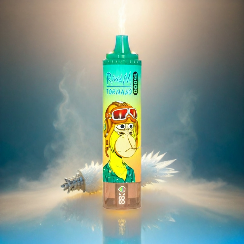 Fumot Randm Tornado Italia Ingrosso 15000 Puffs Vape Ananas Ghiaccio 25ml 850mAh Mesh 0.9 Ohm