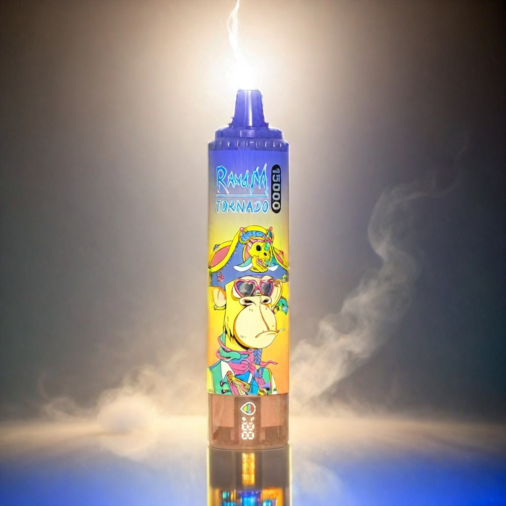 Italia Ingrosso Fumot RandM Tornado 15000 Puffs Cola Ghiaccio - 25ml, 850mAh, Mesh Coil 0.9 Ohm, Schermo LCD, Ricarica USB-C