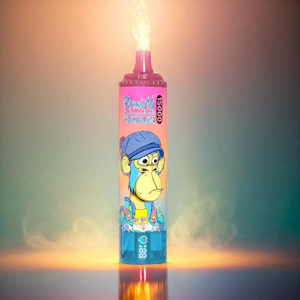 Italia Ingrosso Fumot RandM Tornado 15000 Puffs Dispositivo di Vapo al Limone con Schermo LCD, Batteria 850mAh, USB Type-C