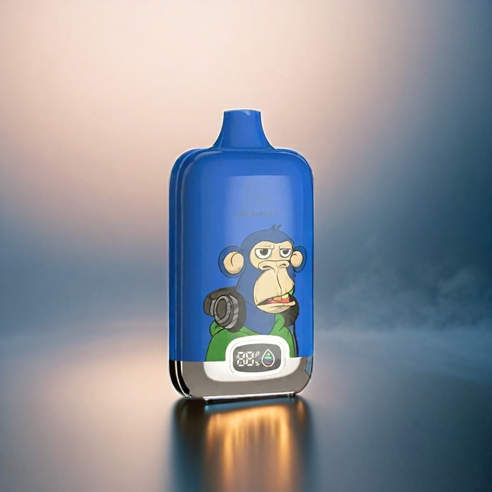 Fumot Tornado Digital Box 12000 Puffs Blu Lampone Italia Ingrosso con Batteria Ricaricabile 550mAh e Caricamento Type-C