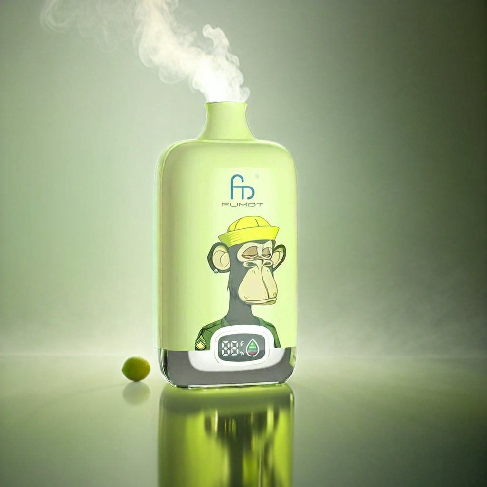 Fumot Tornado Digital Box 12000 Puffs Italia Ingrosso 20ml E-liquido 550mAh Batteria Mesh Coil Limone e Lime