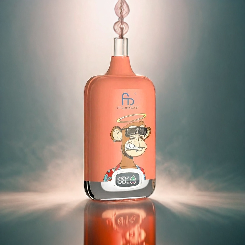 Fumot Tornado Digital Box 12000 Puffs Italia Ingrosso Mela Cola 20ml Mesh Coil 550mAh USB-C