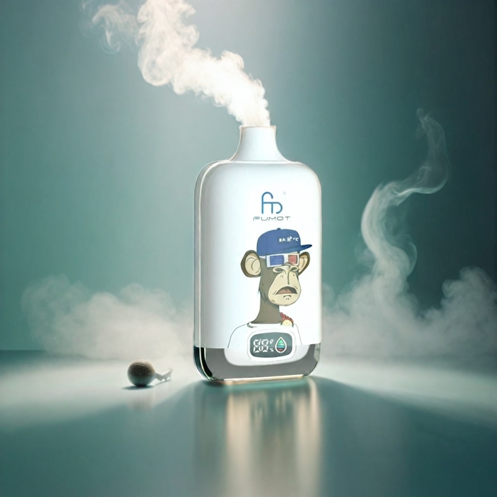Fumot Tornado Digital Box 12000 Puffs Italia Ingrosso - Menta Fresca, 20ml E-Liquid, 550mAh Ricaricabile
