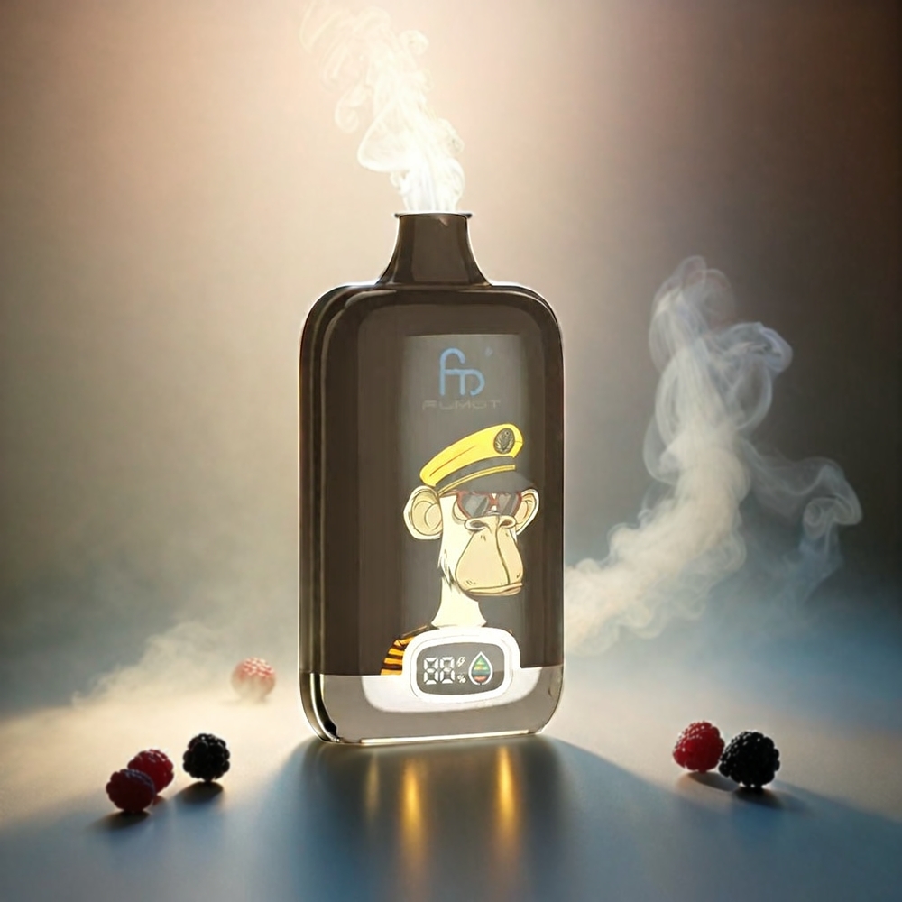 Fumot Tornado Digital Box 12000 Puffs Italia Ingrosso Misto di Bacche - 20ml E-Liquid, 550mAh, Ricaricabile USB-C