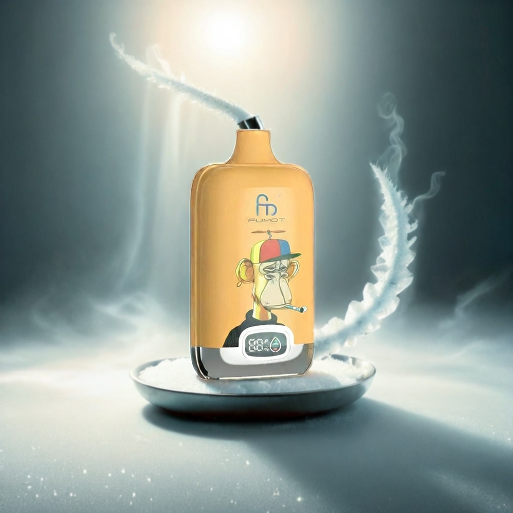 Fumot Tornado Digital Box Italia Ingrosso 12000 Puffs Vape Mango Su Ghiaccio Mesh Coil 20ml