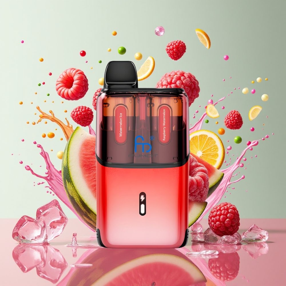 Fumot Ultra T32000 Italia Ingrosso Sigaretta elettronica usa e getta Anguria Ghiaccio & Lampone Anguria - 32000 Puff, 800mAh, 24ml, 20mg