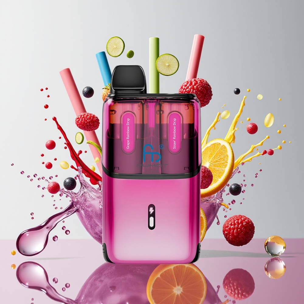 Fumot Ultra T32000 Italia ingrosso 32000 puff 24ml Uva Arcobaleno & Fragola Arcobaleno