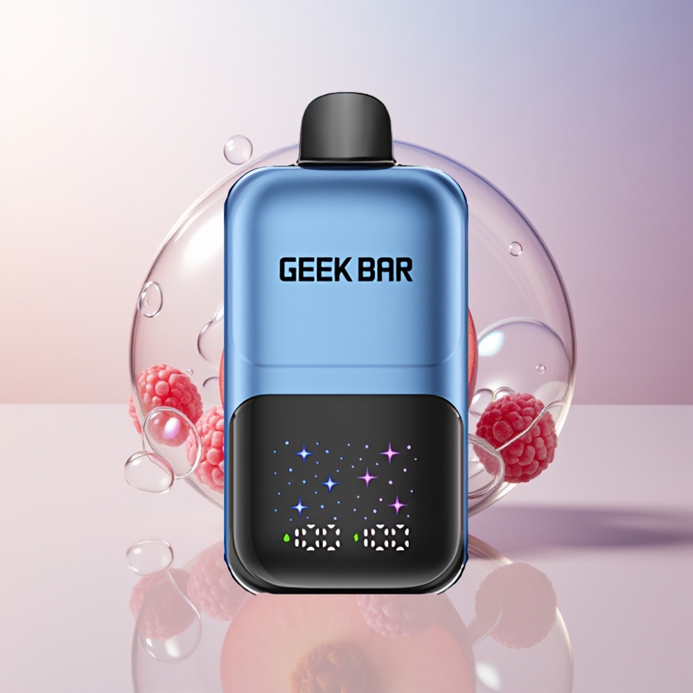 GEEKBAR 2GO Italia Ingrosso 20ml 50000 Puff Dual Tank Peche & Bacche Ricaricabile