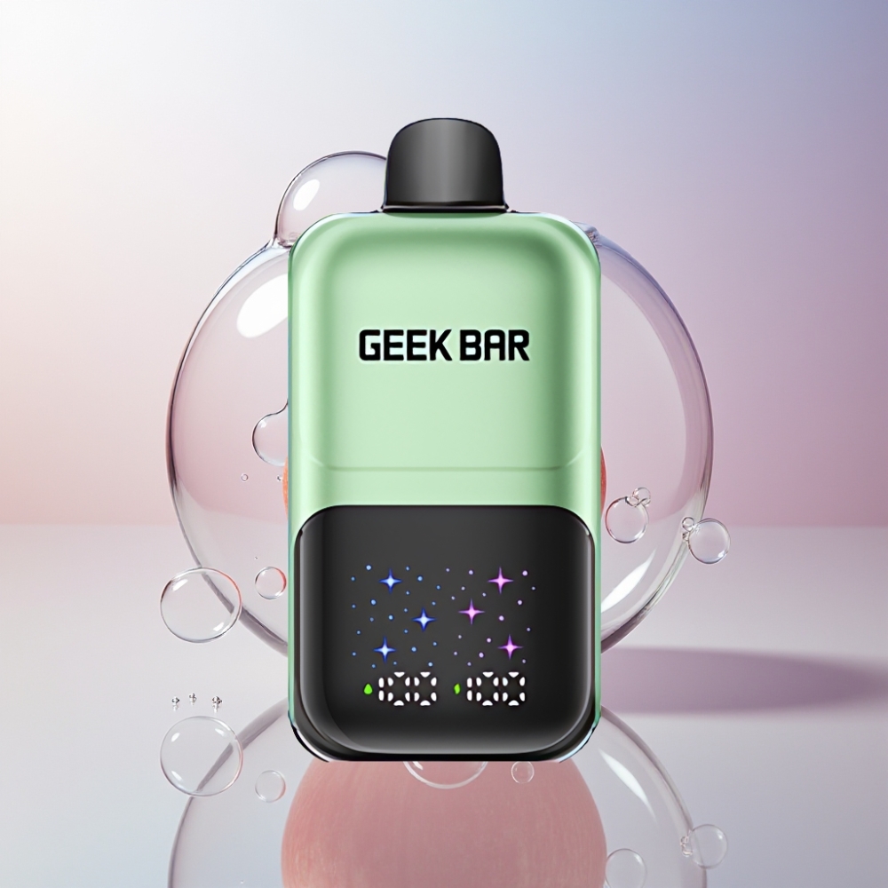 GEEKBAR 2GO Italia ingrosso 20ml 50000 Puff Dual Tank Mela Doppia A&B Penna Vape Ricaricabile