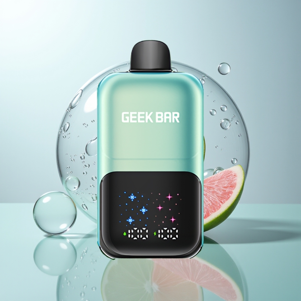 GEEKBAR 2GO Italia ingrosso 20ml 50000 Puff Dual Tank Menta Glaciale Ricaricabile