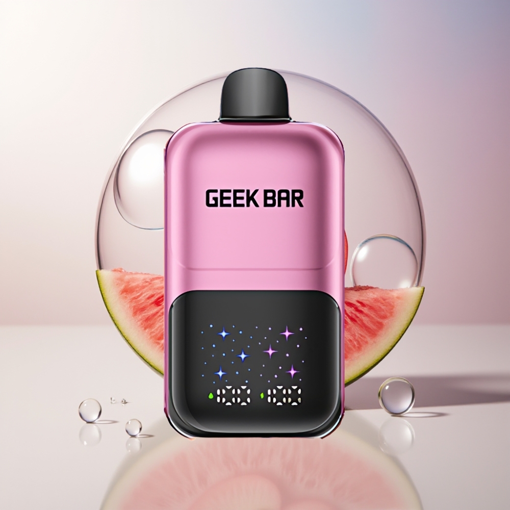 GEEKBAR 2GO Italia ingrosso 20ml 50000 Puff Dual Tank Pesca & Anguria Ricaricabile