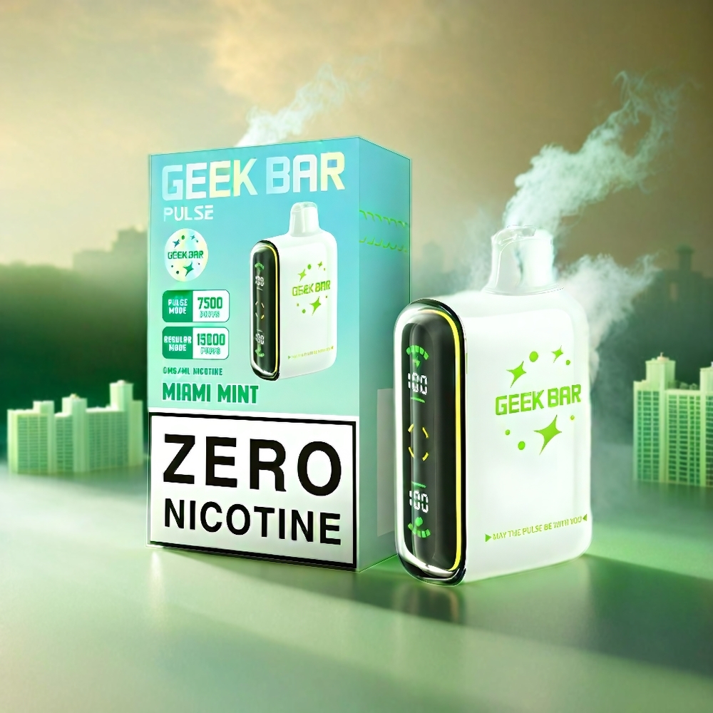 Geek Bar Pulse 15000 Puffs Italia Ingrosso – 16ML 5% Nicotina con Flusso d'Aria Regolabile