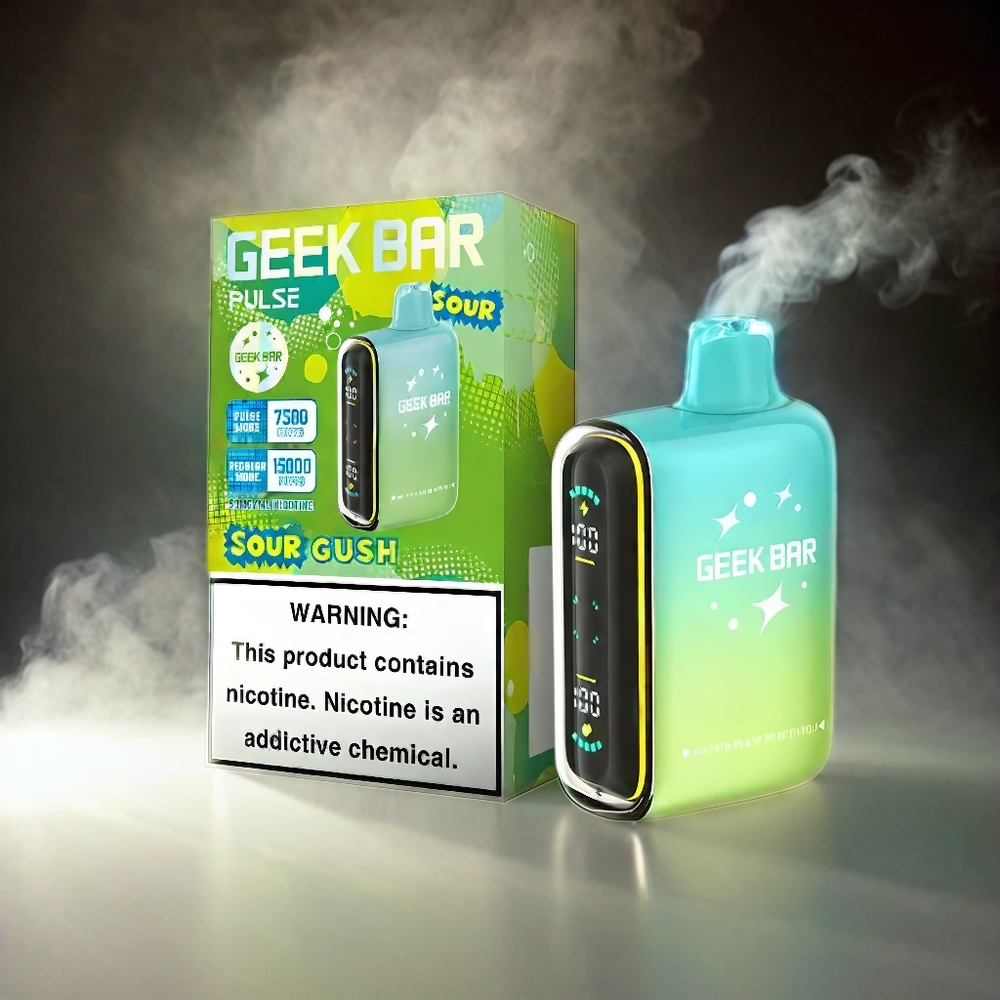 Geek Bar Pulse 15000 Puffs Italia Ingrosso – Edizione Aromi Agrumati 16ML, 5% Nicotina, 650 mAh, USB Type-C