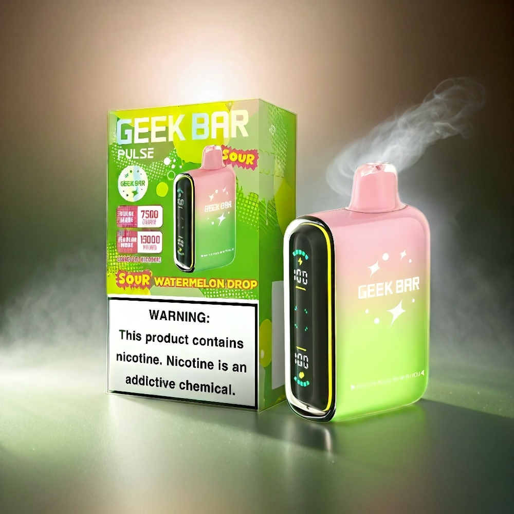 Geek Bar Pulse 15000 Puffs Italia Ingrosso – Edizione Aromi Agrumati 16ML, 5% Nicotina, 650 mAh, USB Type-C