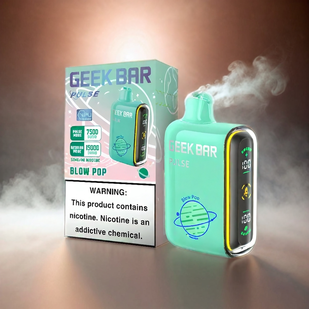 Geek Bar Pulse 15000 Puffs Italia Ingrosso con 16ML e 5% Nicotina