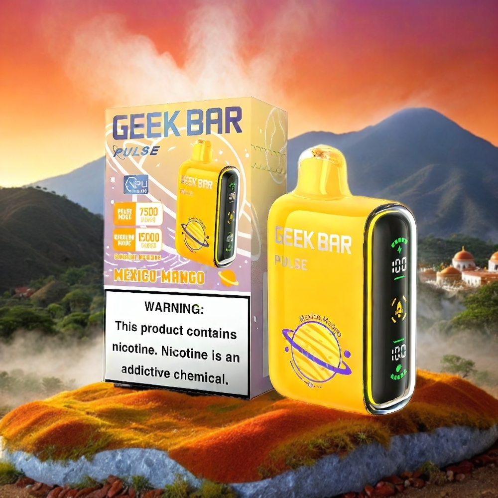 Geek Bar Pulse 15000 Puffs Italia Ingrosso con 16ML e 5% Nicotina