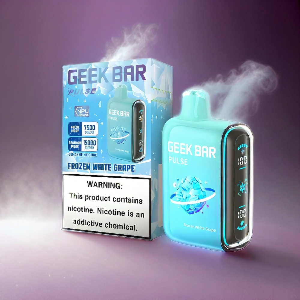Geek Bar Pulse 15000 Puffs Italia Ingrosso con 16ML e Flusso d'Aria Regolabile - Edizione Frozen