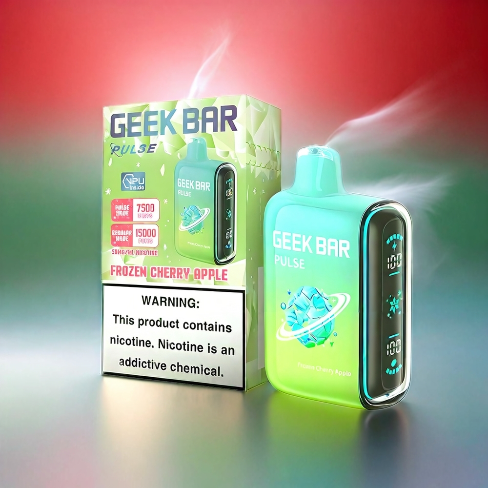 Geek Bar Pulse 15000 Puffs Italia Ingrosso con 16ML e Flusso d'Aria Regolabile - Edizione Frozen