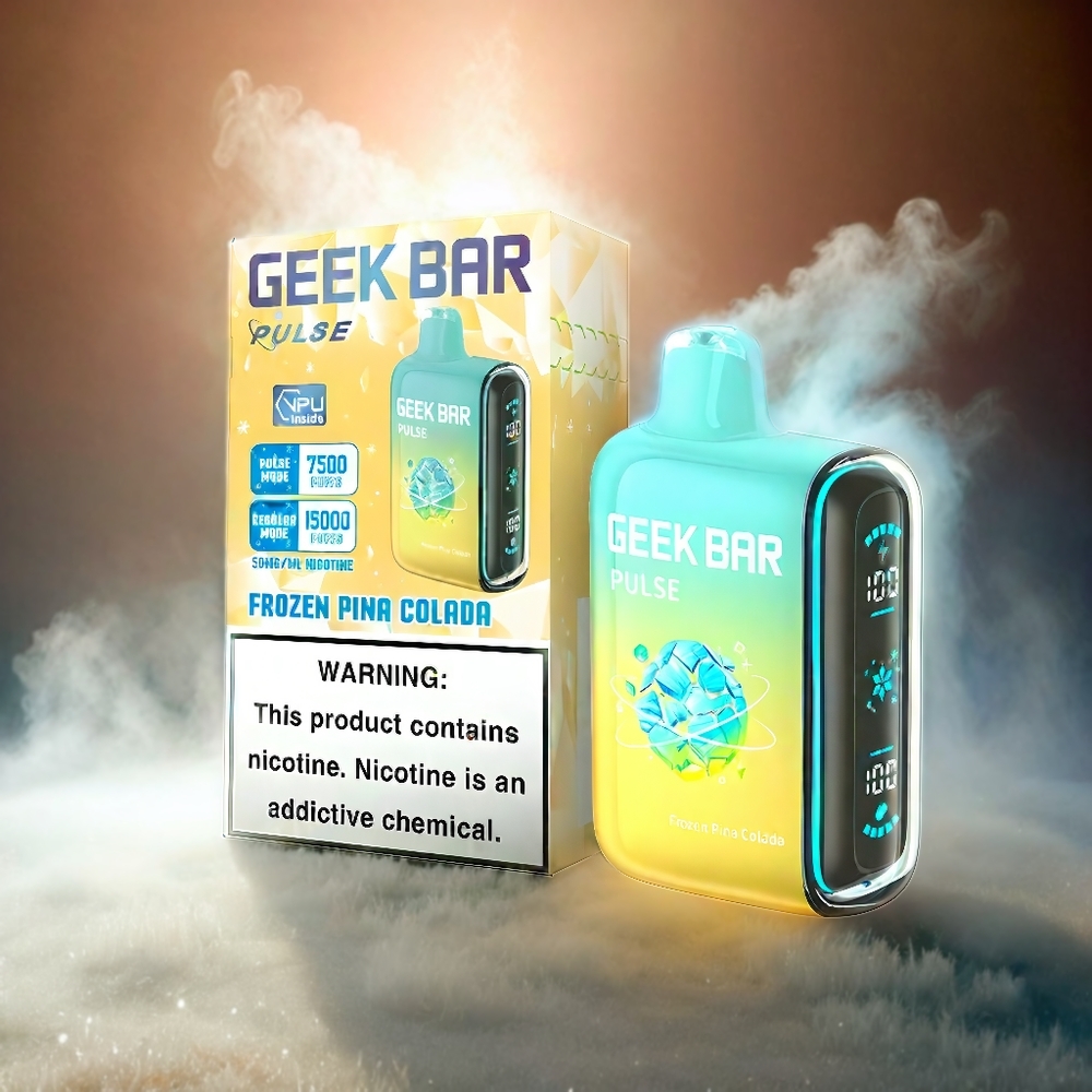 Geek Bar Pulse 15000 Puffs Italia Ingrosso con 16ML e Flusso d'Aria Regolabile - Edizione Frozen