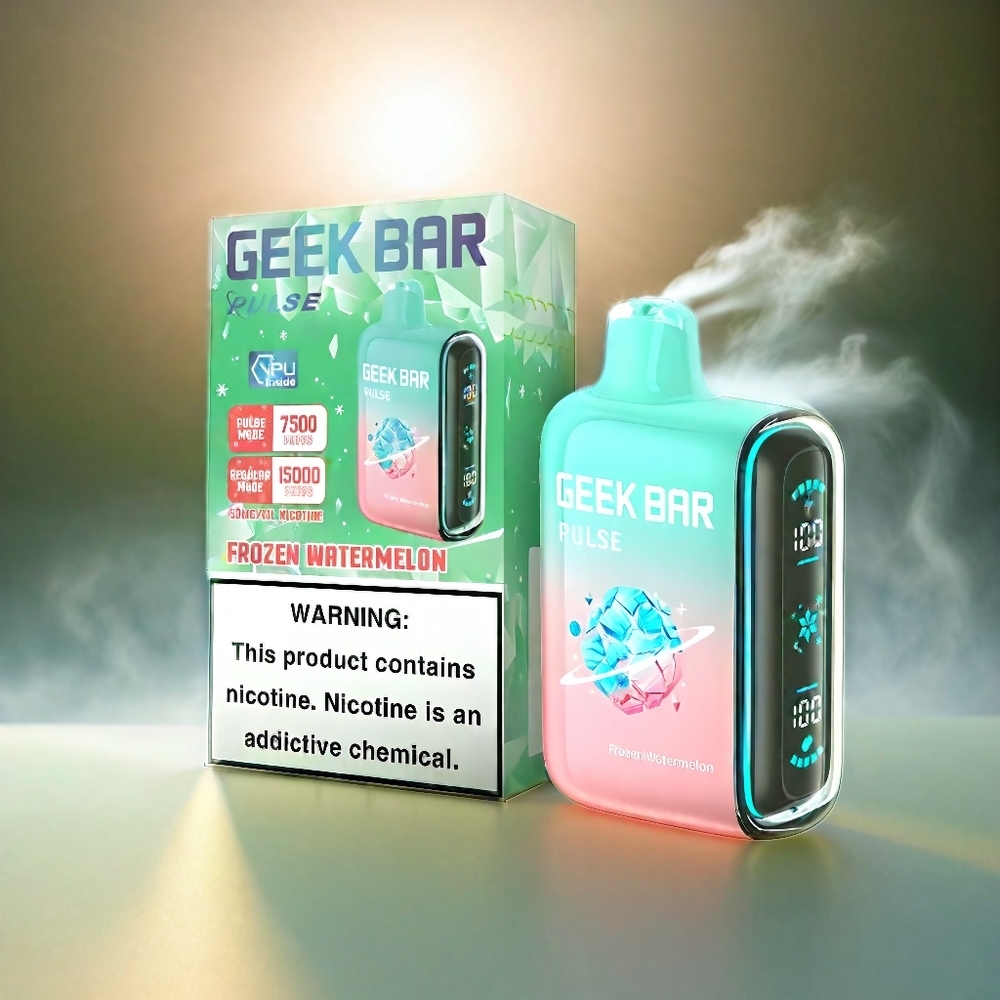 Geek Bar Pulse 15000 Puffs Italia Ingrosso con 16ML e Flusso d'Aria Regolabile - Edizione Frozen