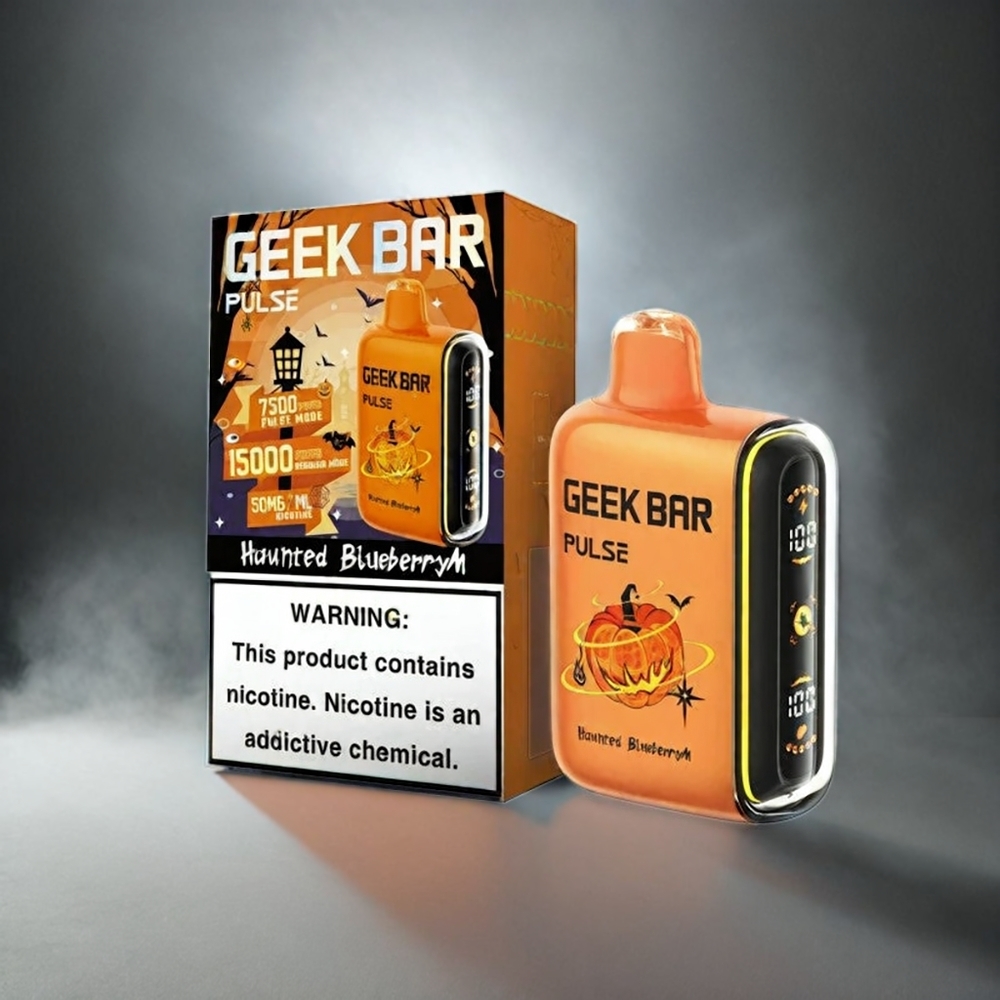 Geek Bar Pulse 15000 Puffs Vape Halloween Edition Italia Ingrosso – 16ML, 5% Nicotina, Flusso d'Aria Regolabile