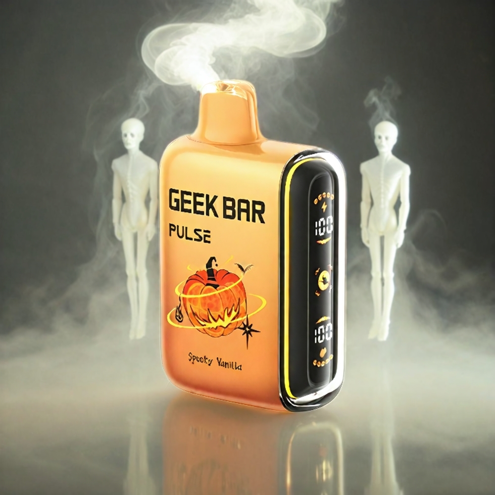 Geek Bar Pulse 15000 Puffs Vape Halloween Edition Italia Ingrosso – 16ML, 5% Nicotina, Flusso d'Aria Regolabile