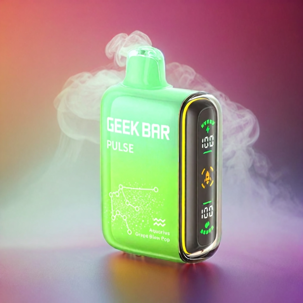 Geek Bar Pulse 15000 Puffs Zodiac Edition Italia Ingrosso – 16ML E-liquid, 5% Nicotine, 650 mAh Batteria, USB Type-C