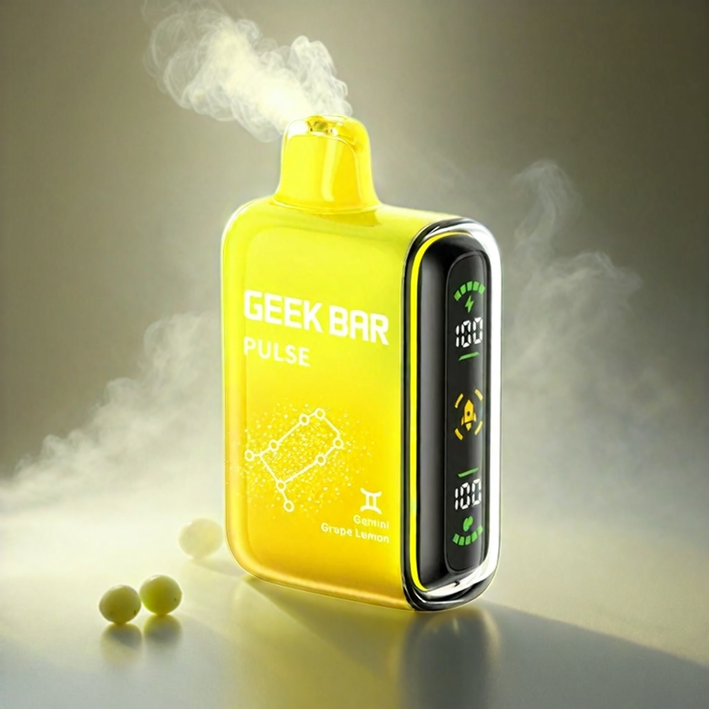 Geek Bar Pulse 15000 Puffs Zodiac Edition Italia Ingrosso – 16ML E-liquid, 5% Nicotine, 650 mAh Batteria, USB Type-C