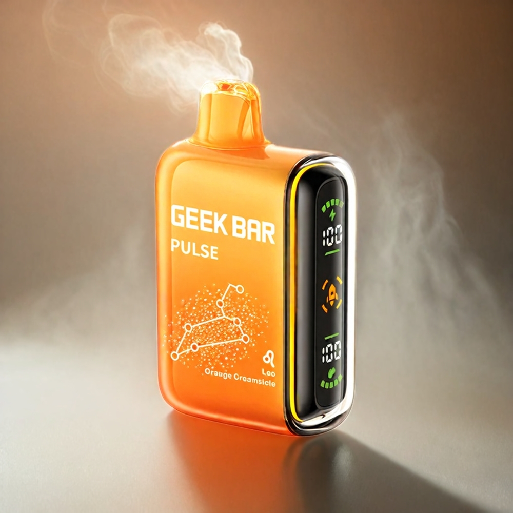 Geek Bar Pulse 15000 Puffs Zodiac Edition Italia Ingrosso – 16ML E-liquid, 5% Nicotine, 650 mAh Batteria, USB Type-C