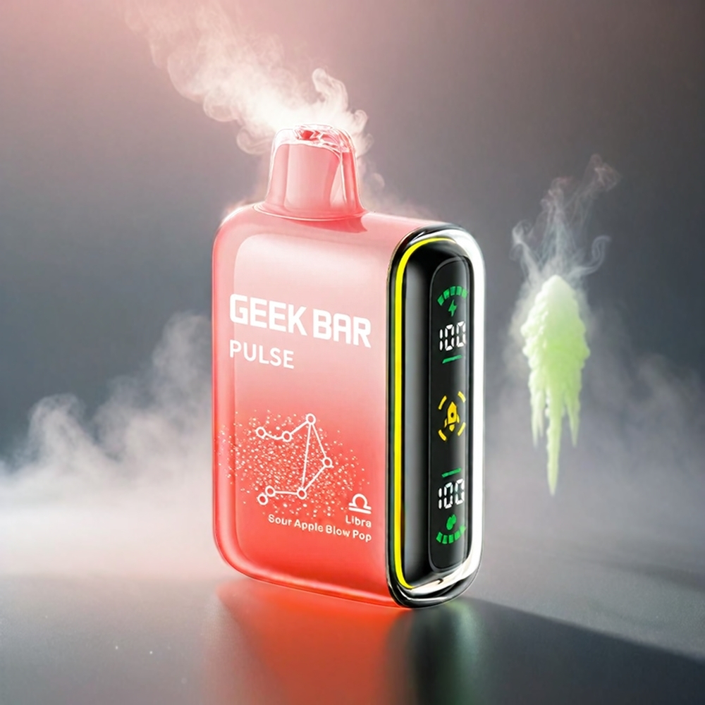 Geek Bar Pulse 15000 Puffs Zodiac Edition Italia Ingrosso – 16ML E-liquid, 5% Nicotine, 650 mAh Batteria, USB Type-C