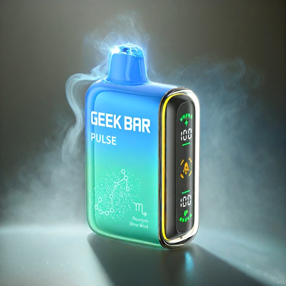 Geek Bar Pulse 15000 Puffs Zodiac Edition Italia Ingrosso – 16ML E-liquid, 5% Nicotine, 650 mAh Batteria, USB Type-C