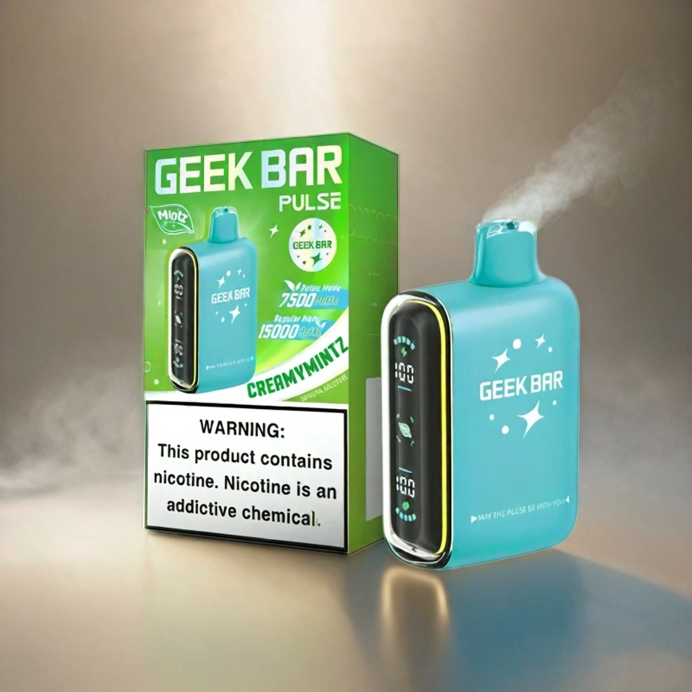 Italia Ingrosso Geek Bar Pulse 15000 Puffs Aroma Menta 16ML 5% Nicotina